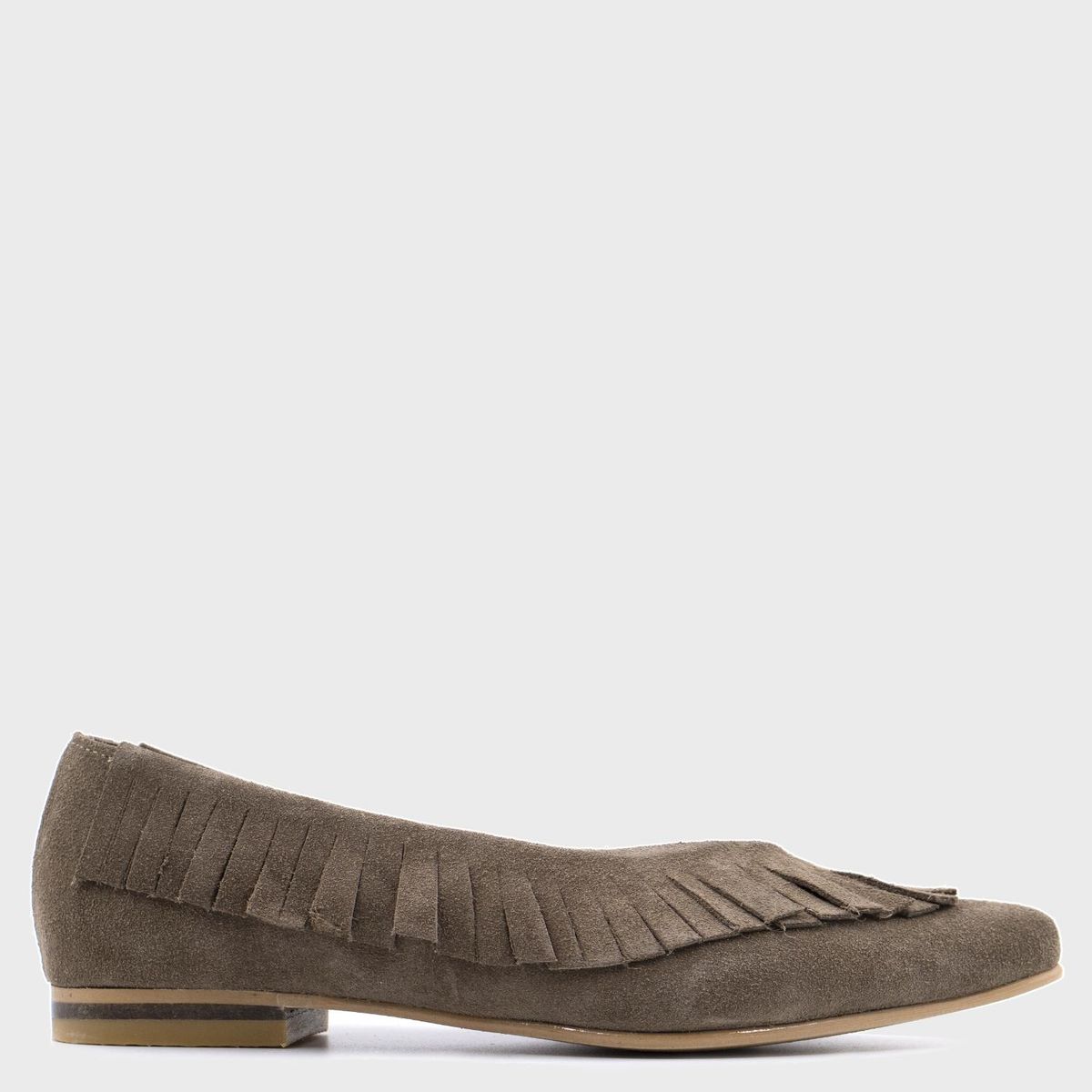 LUAU SHOES - Ballerina Mujer Taupe Luau Shoes