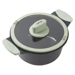 LEKUE - Olla 20 Cm Con Tapa Antiadherente