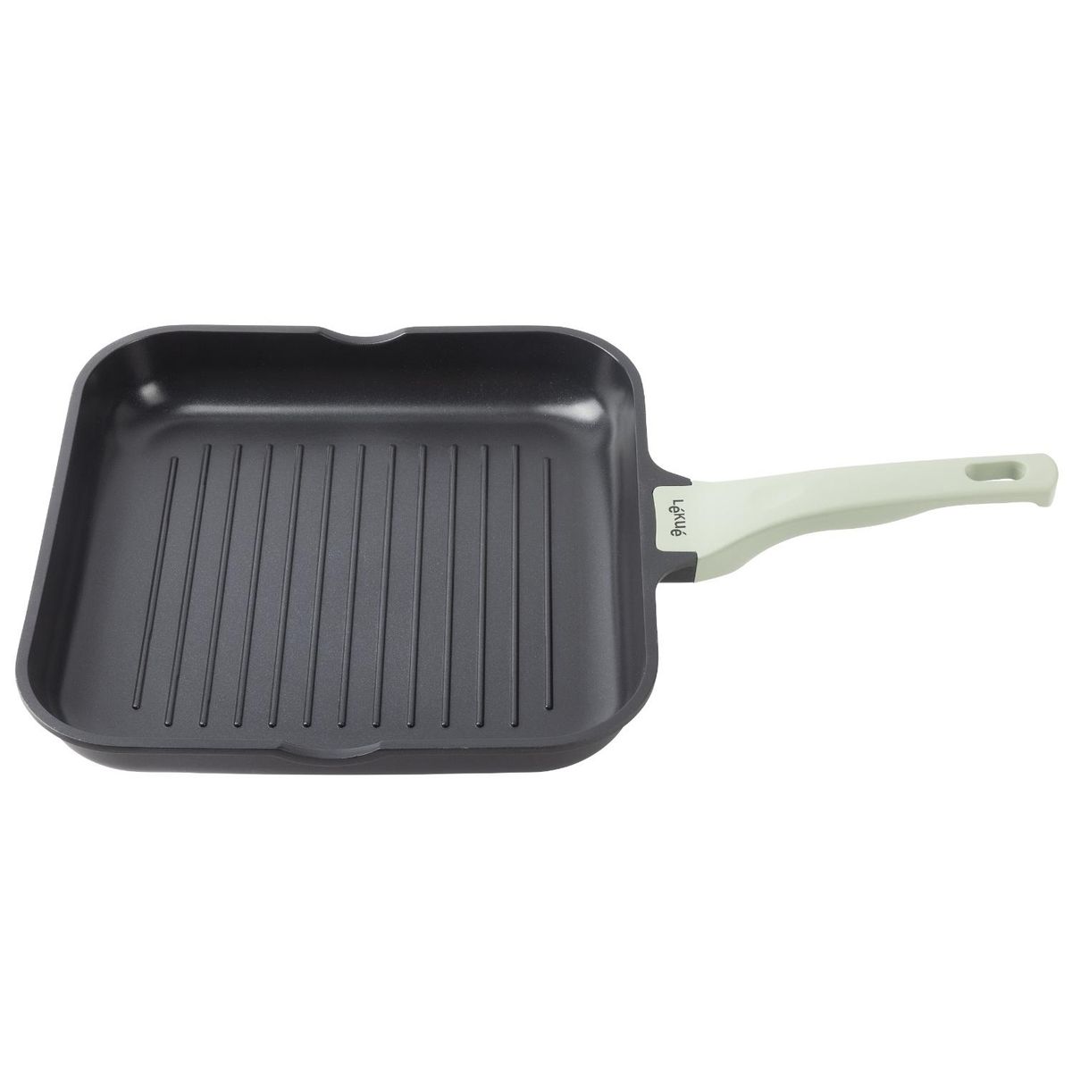 LEKUE - Sartén Grill 28 Cm Antiadherente Lekue