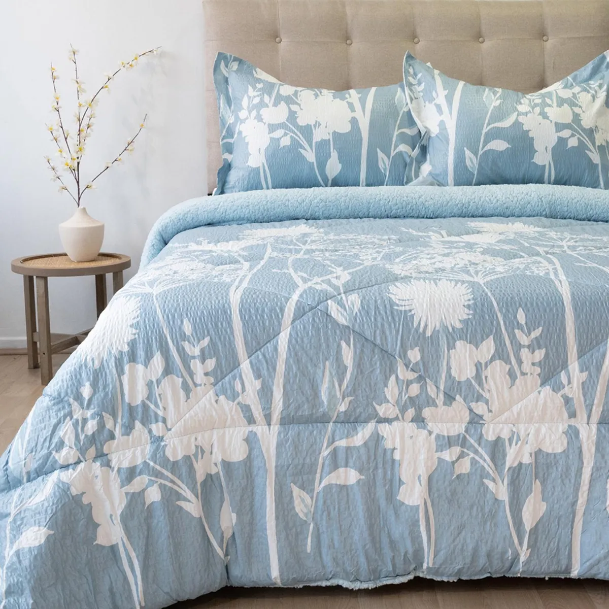 DORAL - Plumón Outboss Estampado Sherpa Doral