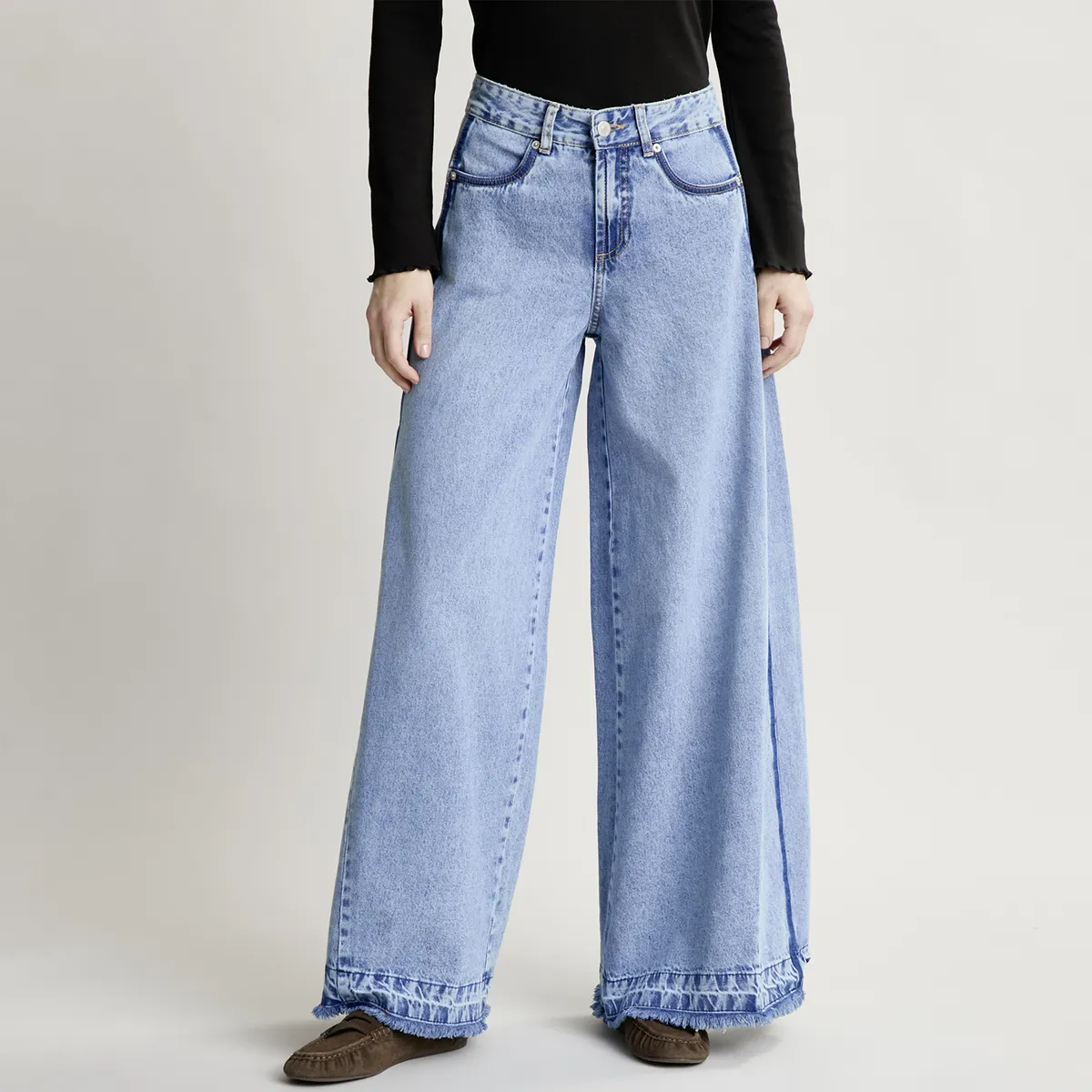 UNIVERSITY CLUB - Jeans Wide leg Mujer University Club