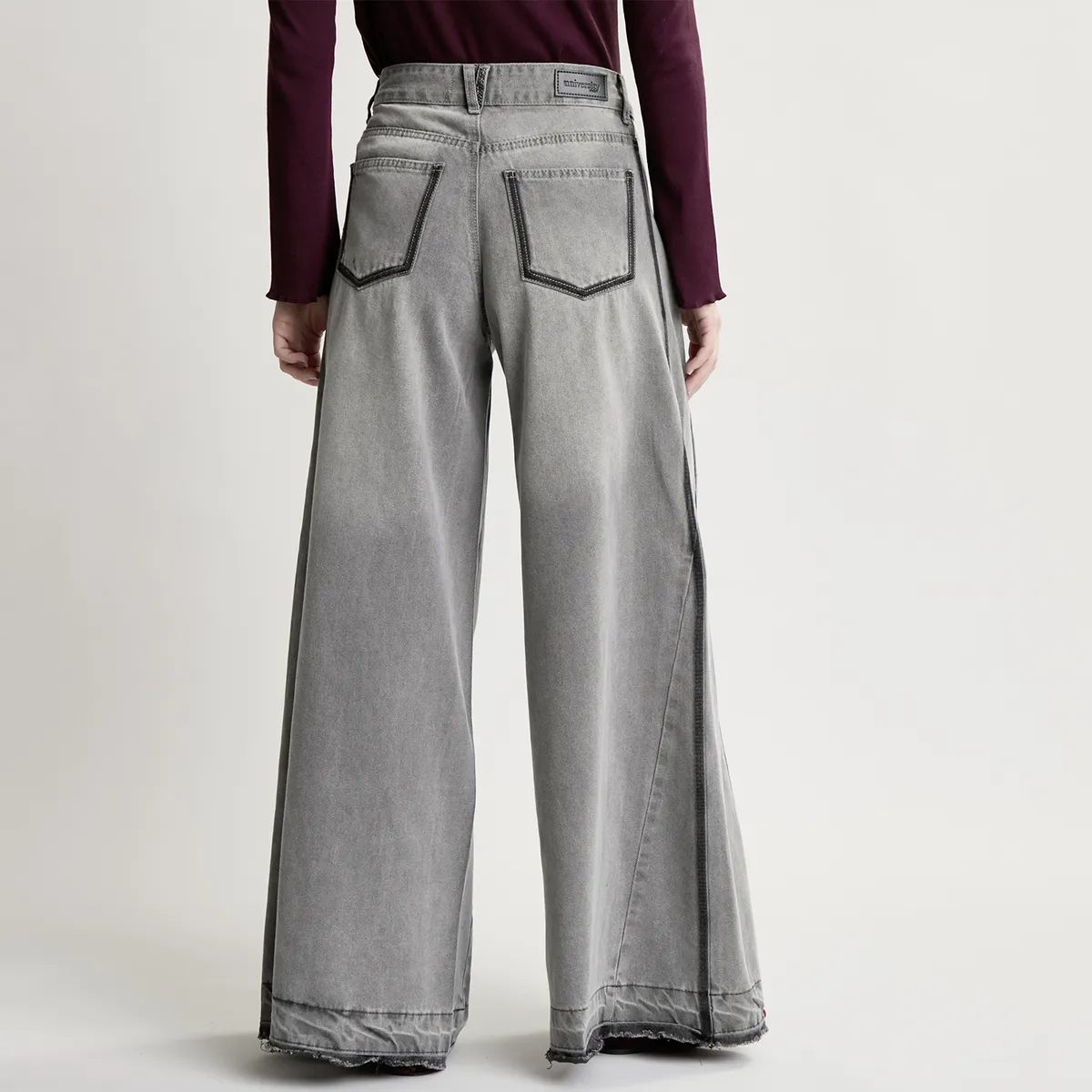 UNIVERSITY CLUB - Jeans Wide leg Mujer University Club