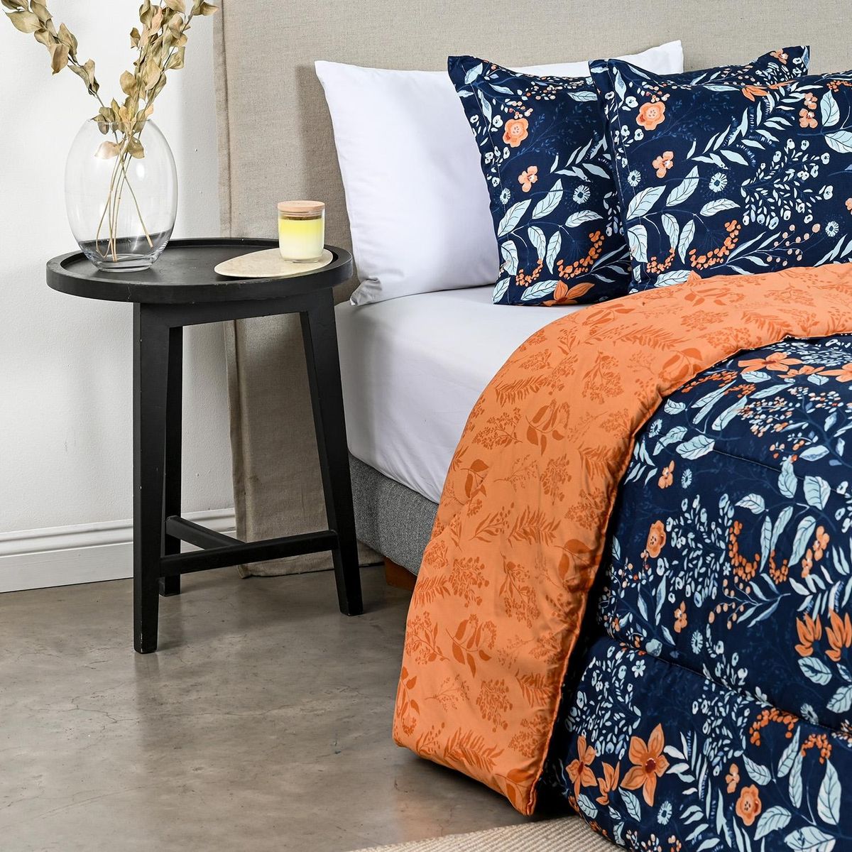 AMERICAN FAMILY - Plumón Estampado Reversible Frambella American Family