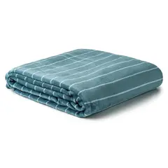 AMERICAN FAMILY - Frazada Flannel King Paris Aqu