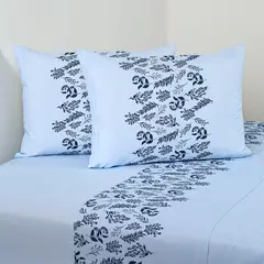 AMERICAN FAMILY - Juego De Sábanas King 144 Hilos Frambella Cannon