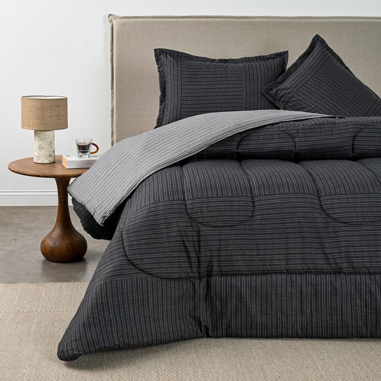 Plumón Estampado Reversible Vintura