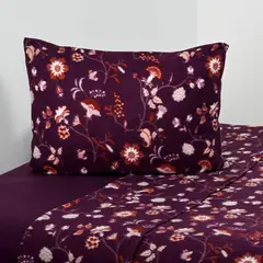 AMERICAN FAMILY - Juego De Sábanas Polar 1 Plaza Aba Cannon