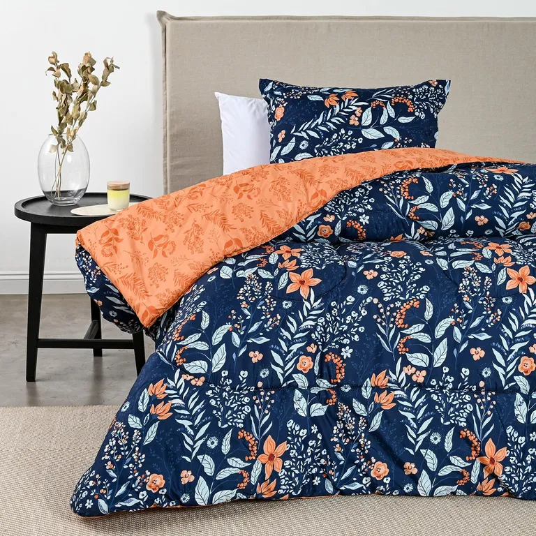 AMERICAN FAMILY Plumón Estampado Reversible Frambella
