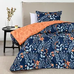 AMERICAN FAMILY - Plumón Estampado Reversible Frambella