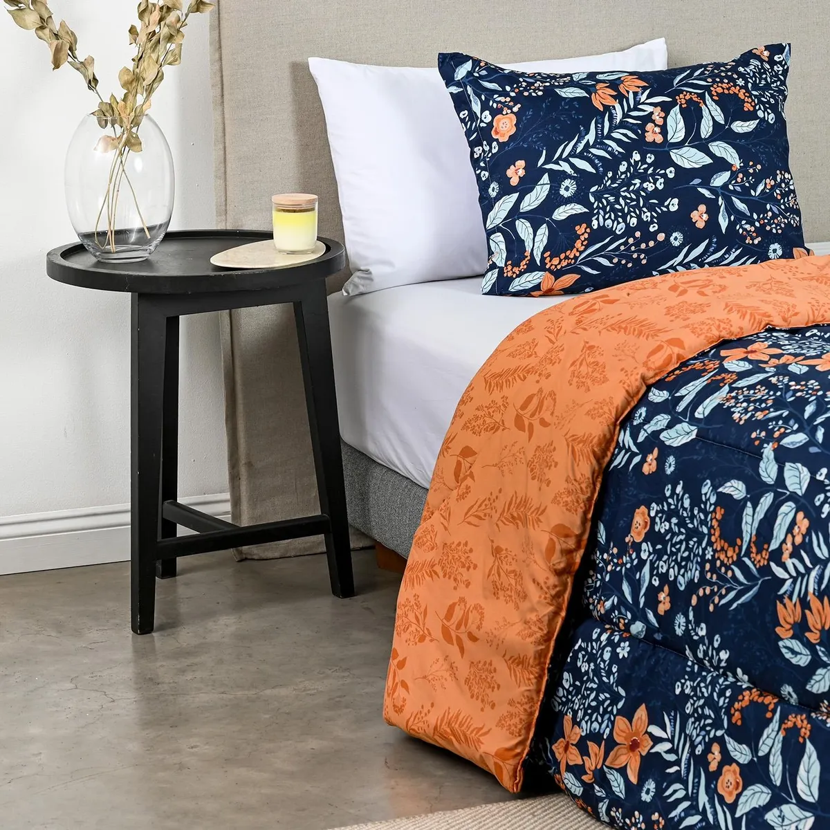 AMERICAN FAMILY - Plumón Estampado Reversible Frambella American Family
