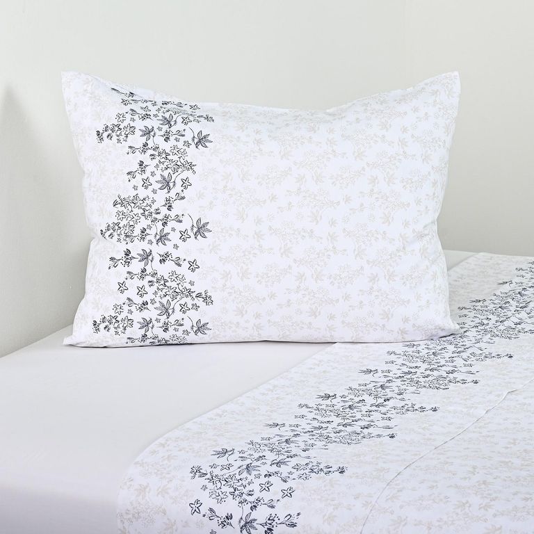 CANNON Sábana 200 Hilos Estampada Pramini