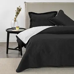 AMERICAN FAMILY - Cubrecama Velvet Sherpa