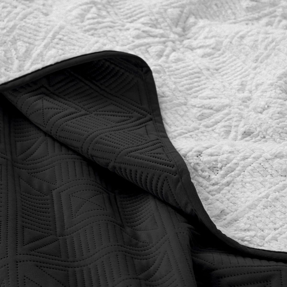 AMERICAN FAMILY - Cubrecama Velvet Sherpa American Family