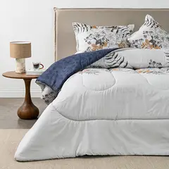 CANNON - Plumón Estampado Reversible Pramini