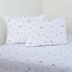 AMERICAN FAMILY - Sábana 144 Hilos Florelia Lines