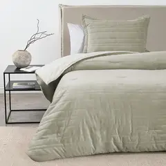 undefined - Plumón Sherpa 1.5 Plazas Stripe Beige Cannon