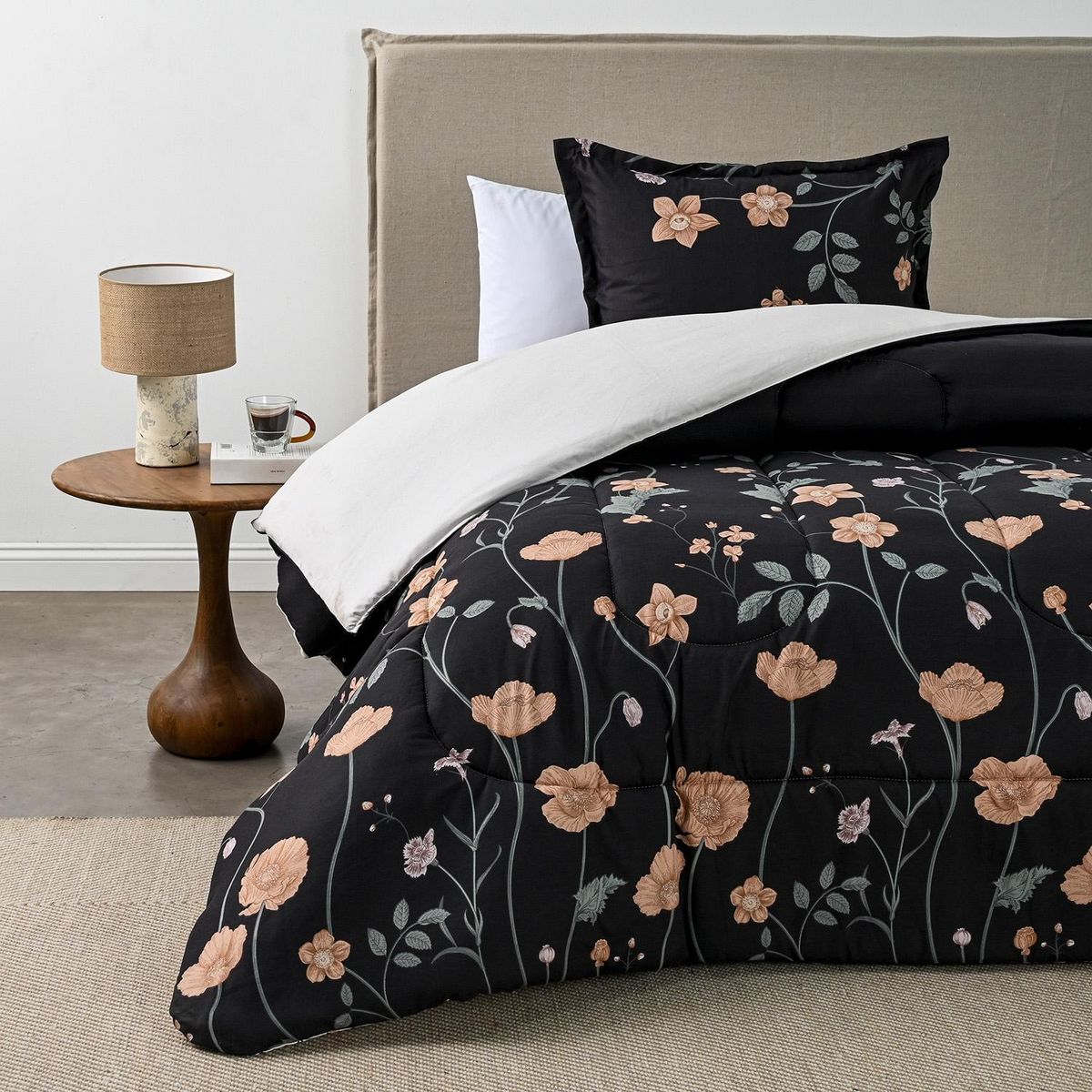 CANNON - Plumón Estampado Reversible Elisse Cannon