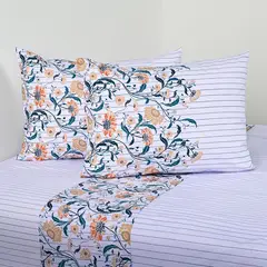 AMERICAN FAMILY - Sábana 144 Hilos Florelia