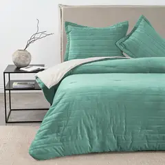 ELEMENTS & CO - Plumón Sherpa King Stripe Slate Cannon Elements And Co