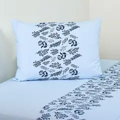 AMERICAN FAMILY - Juego De Sábanas 1.5 Plazas 144 Hilos Cannon