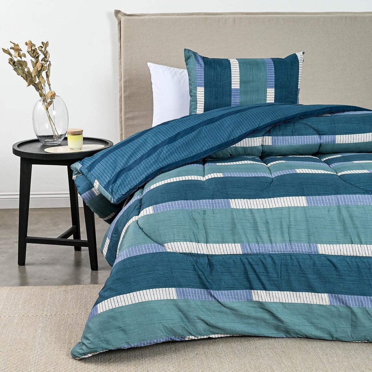  - Plumón Estampado Reversible Campine American Family