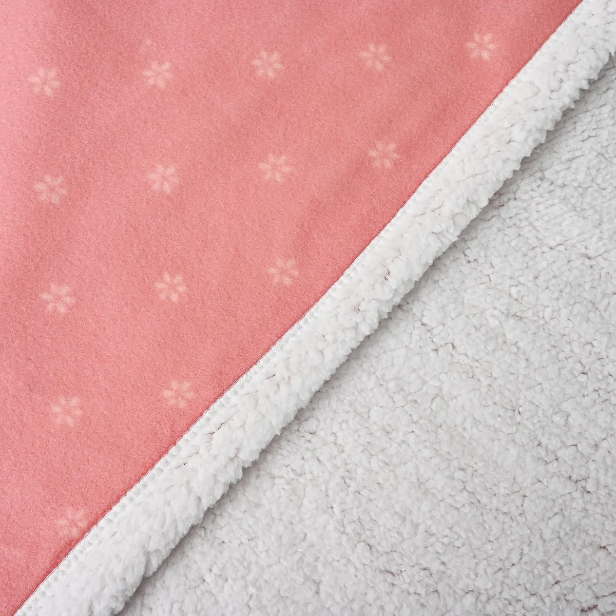 AMERICAN FAMILY - Frazada Polar Sherpa Estampada Live American Family