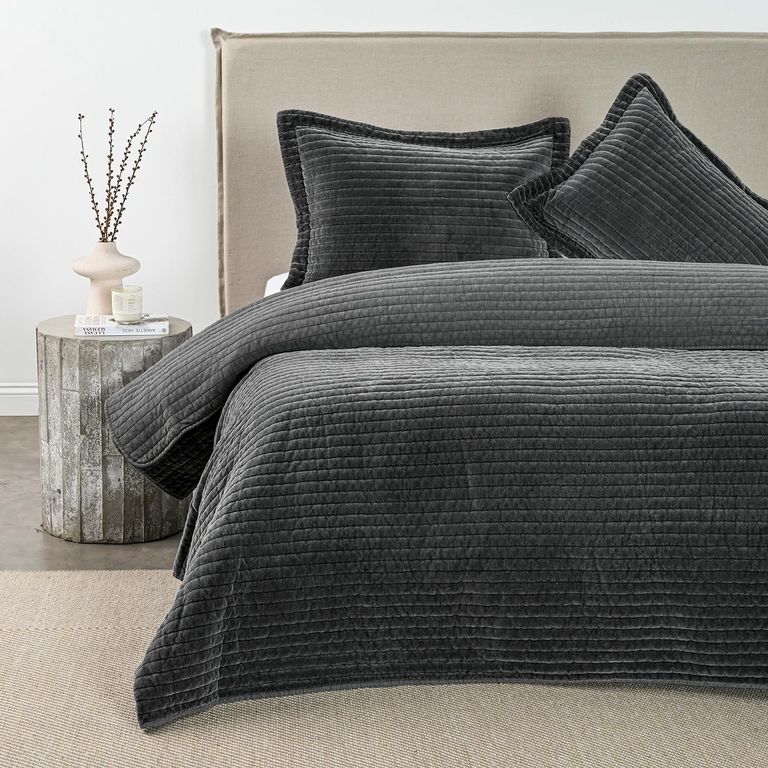 Quilt Velvet Marengo