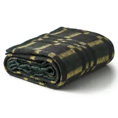 AMERICAN FAMILY - Frazada 2 Plazas Escocesa Verd