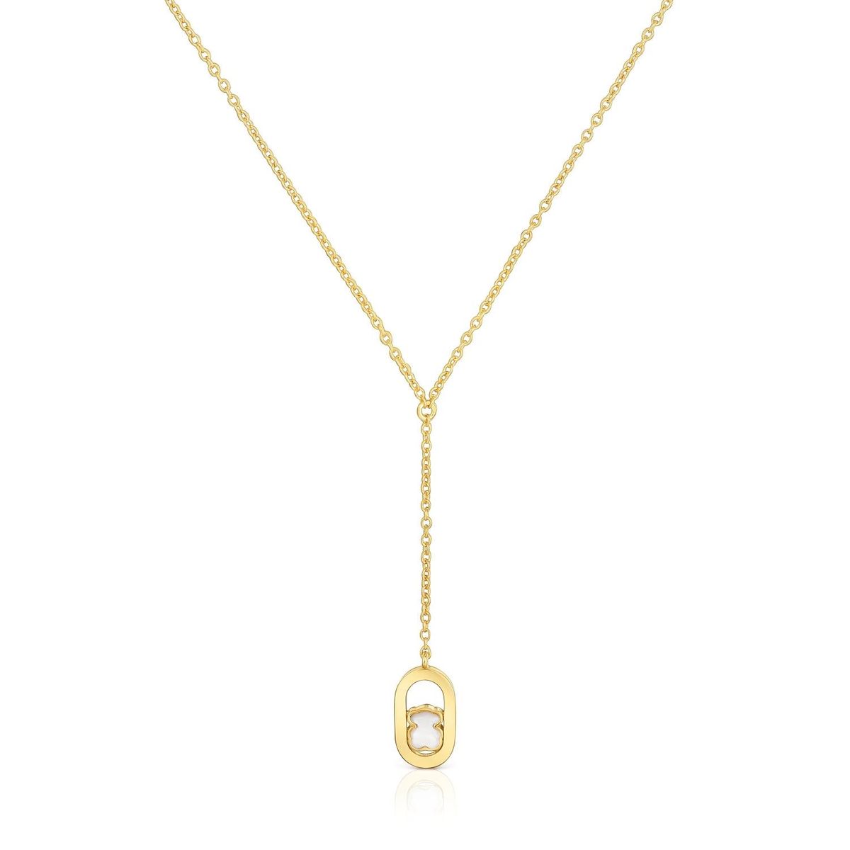 TOUS - Collar Baño de Oro 18 Kt Sobre Plata y Nácar Camille Tous