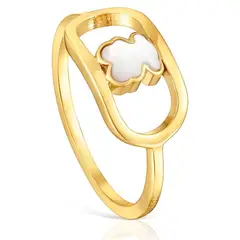 TOUS - Anillo Bañado En Oro Mujer
