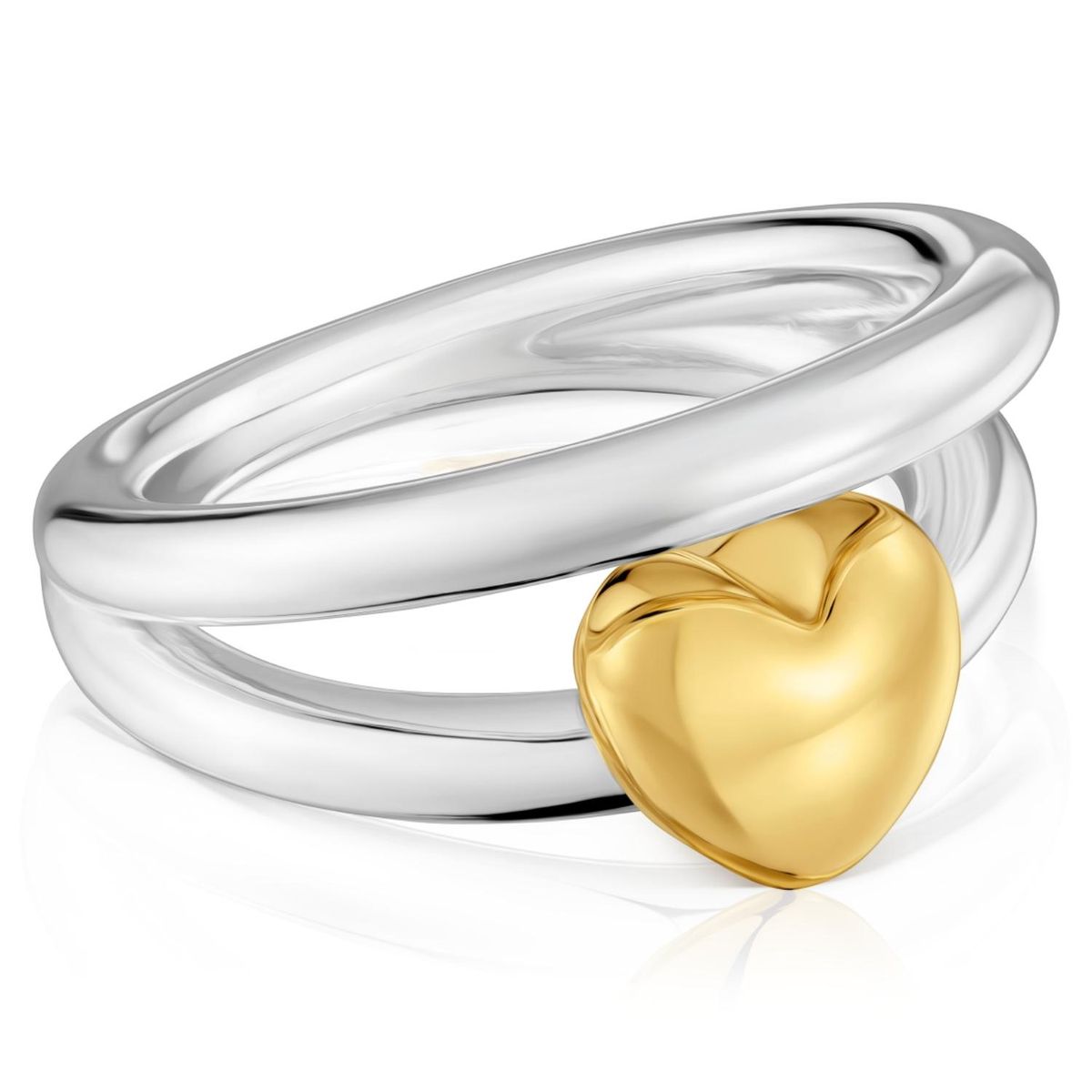 TOUS - Anillo Bañado En Oro Mujer Tous