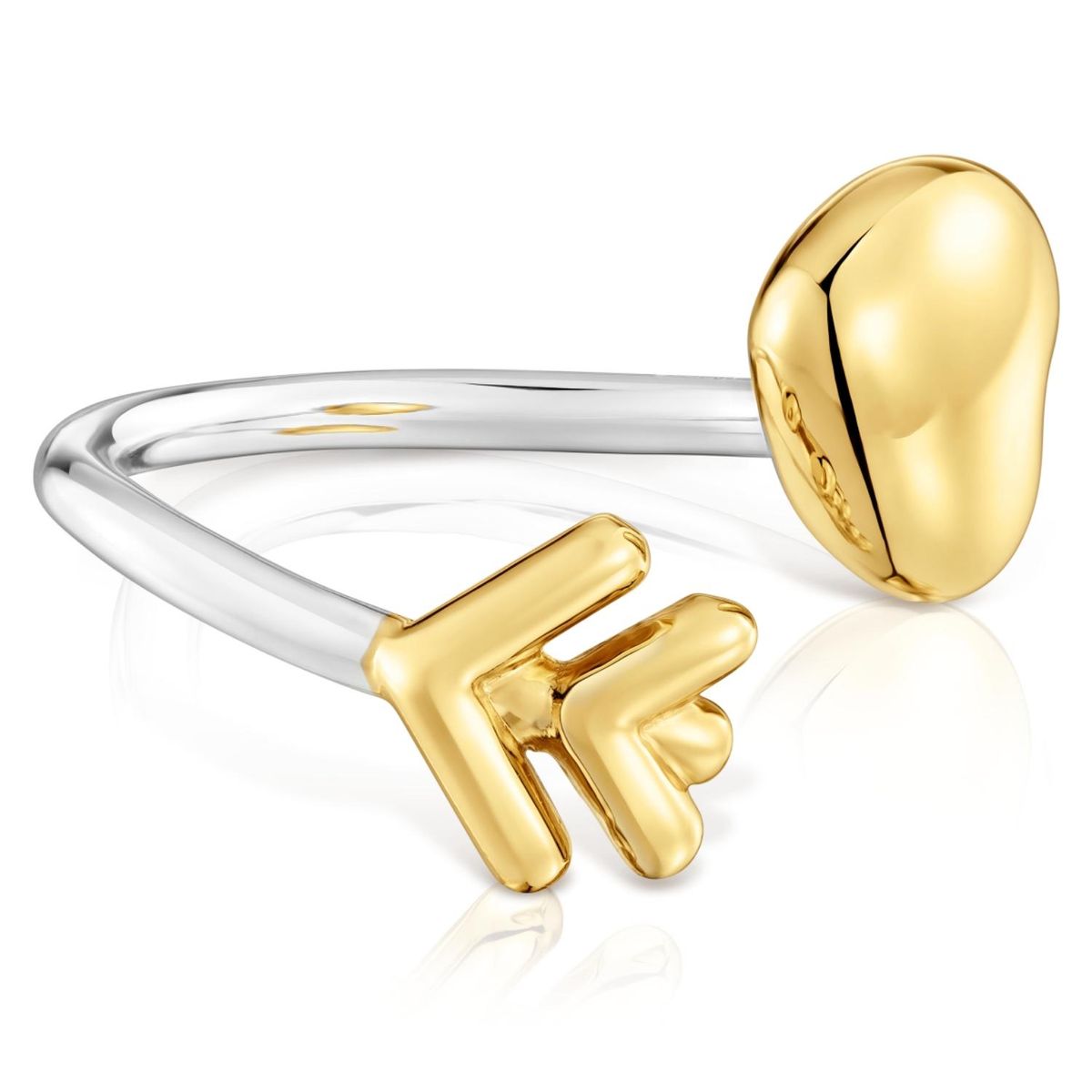 TOUS - Anillo Bañado En Oro Mujer Tous