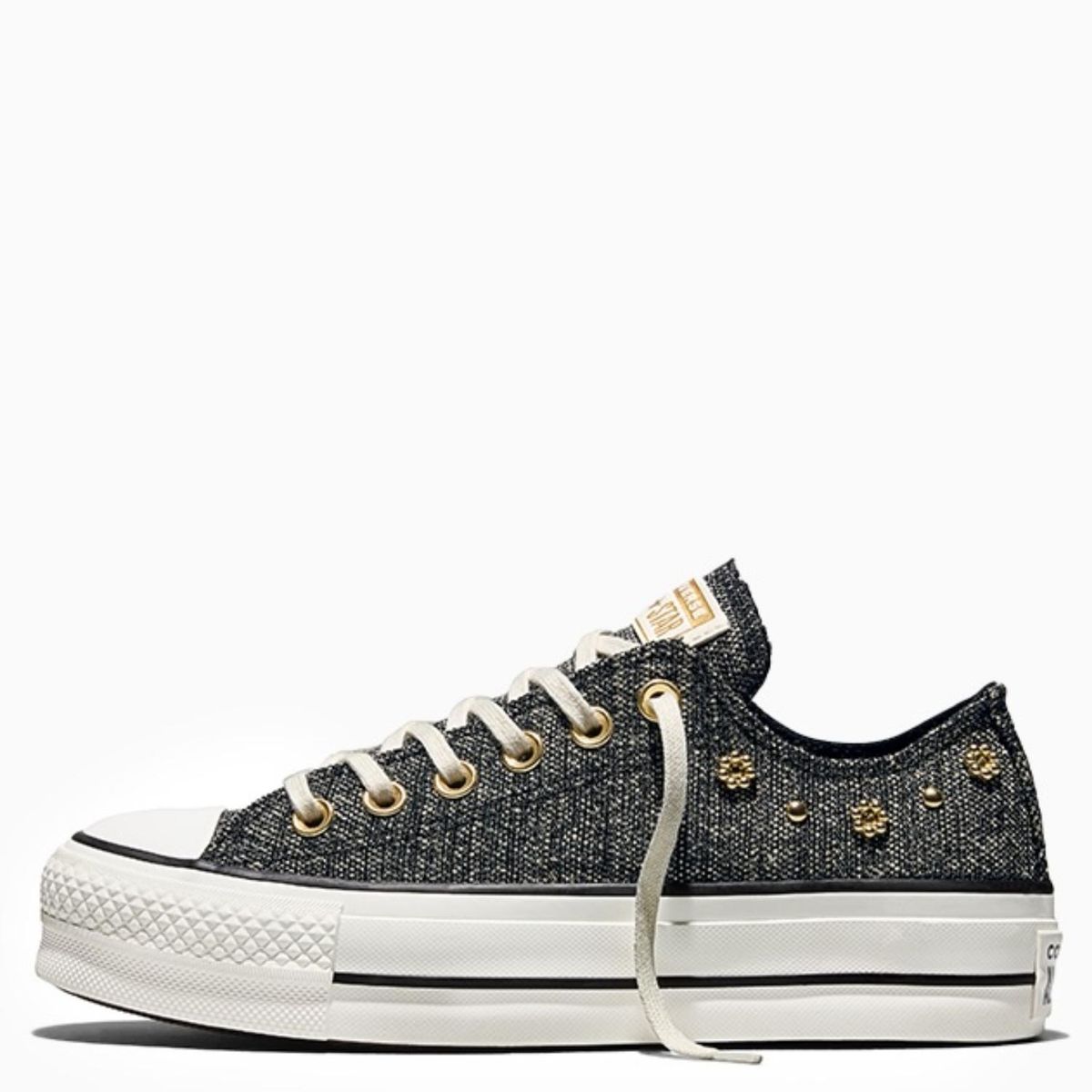 CONVERSE - Chuck Taylor All Star Lift Zapatilla Urbana Mujer Negro  Converse