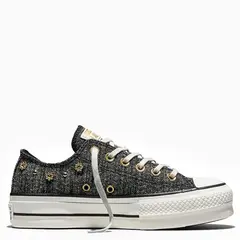CONVERSE - Chuck Taylor All Star Lift Zapatilla Urbana Mujer Negro