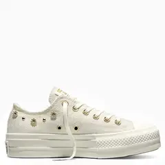 CONVERSE - Chuck Taylor All Star Lift Zapatilla Urbana Mujer Blanco