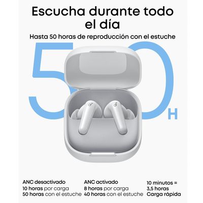 Imagen 2 del producto Audífonos TWS ANC P31i BLANCO TALLA UNICA