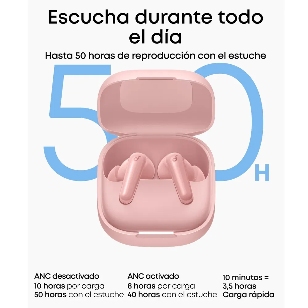 Soundcore P31i Rosado, foto 2