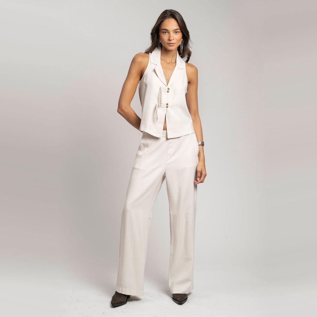 LOLITA LPK - Pantalón Nova Crudo Mujer Lolita LPK