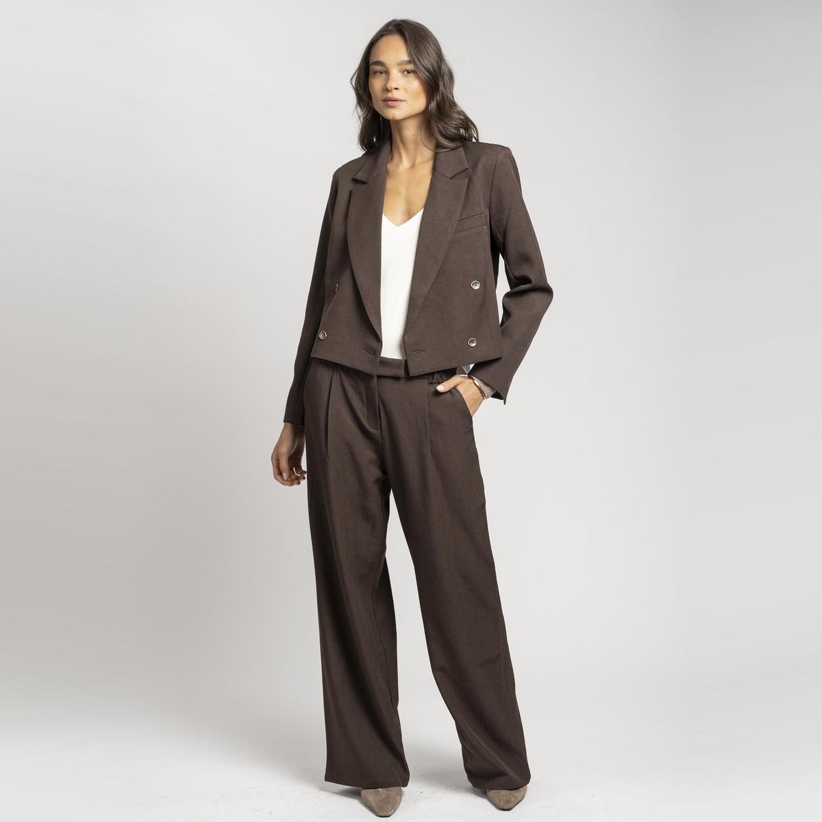 LOLITA LPK - Pantalón Grace Chocolate Mujer Lolita LPK