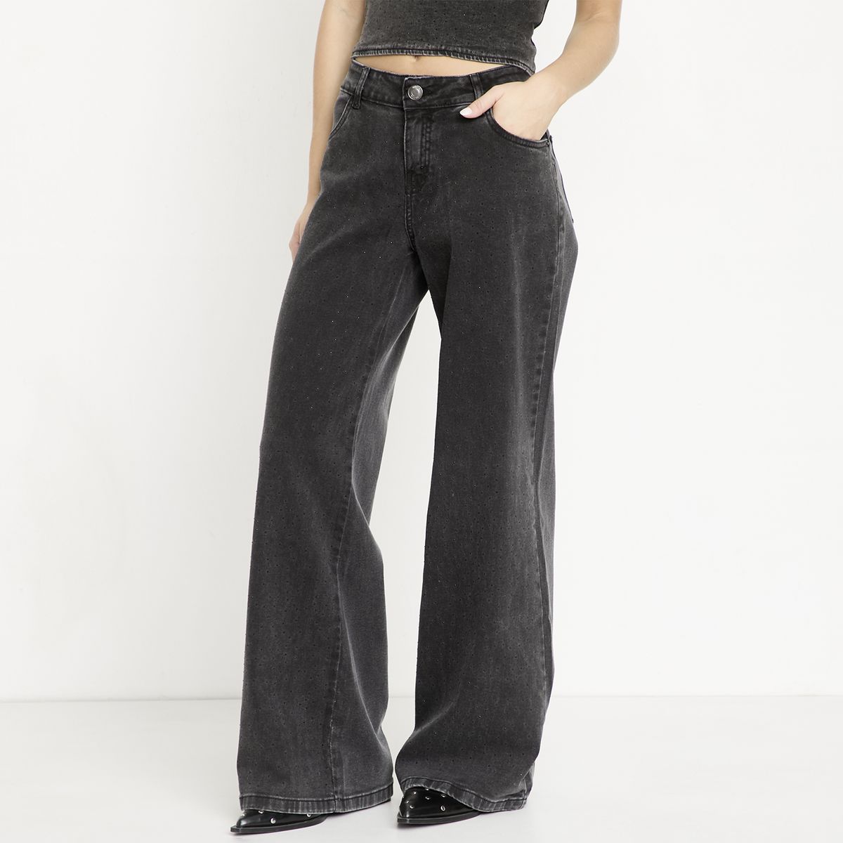 SYBILLA - Jeans Wide Leg Mujer Sybilla