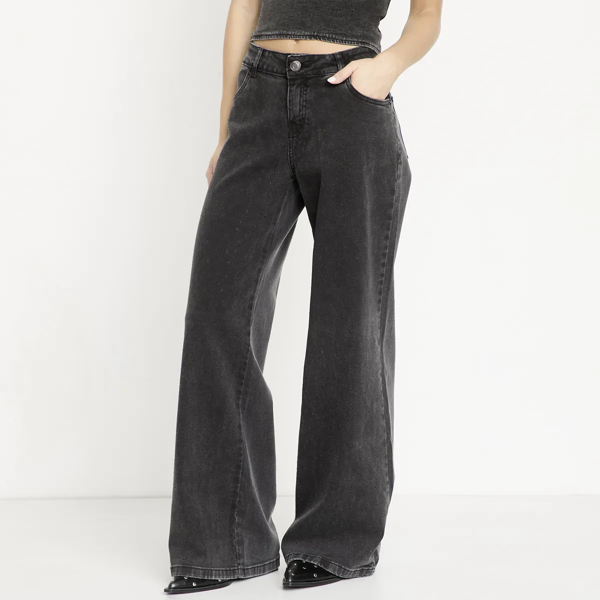 SYBILLA - Jeans Wide Leg Mujer Sybilla