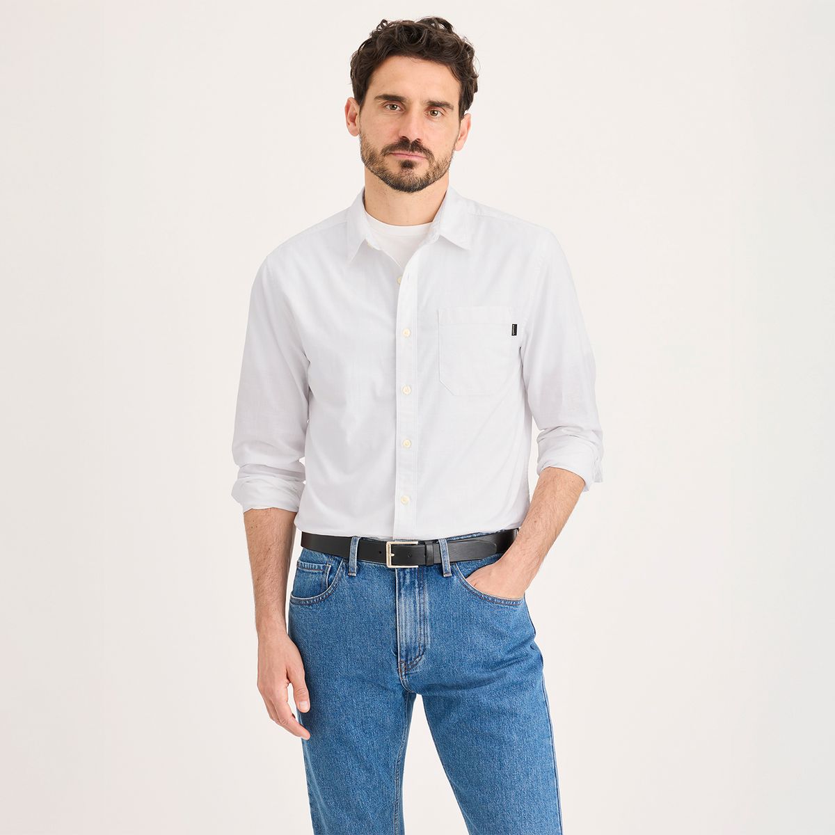DOCKERS - Camisa Hombre Algodón Dockers