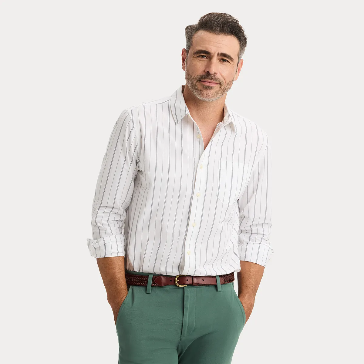 DOCKERS - Camisa Hombre Algodón Dockers