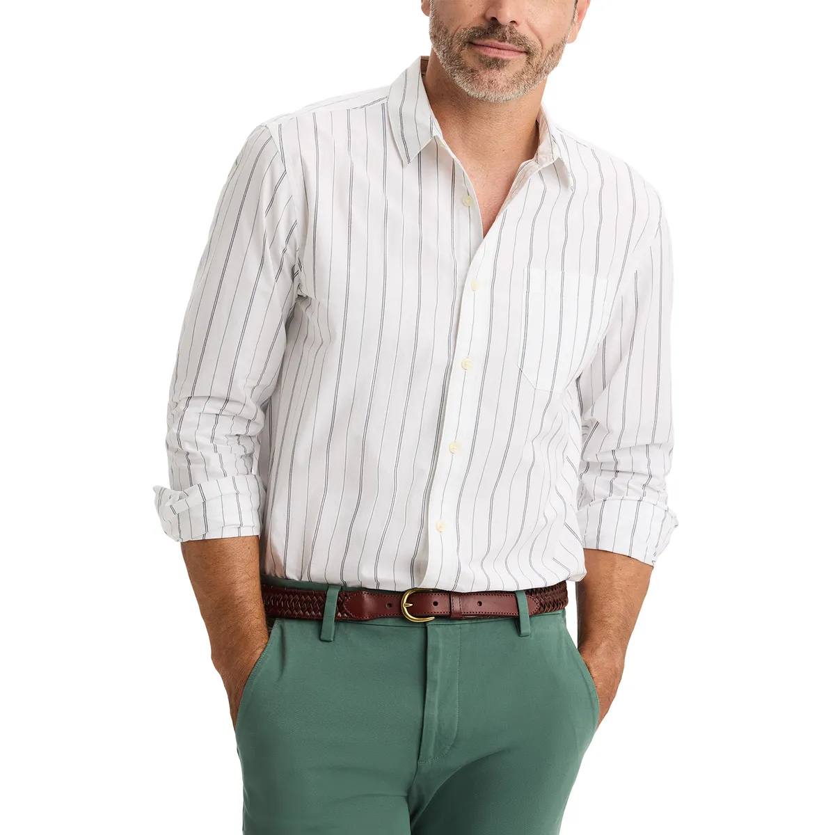 DOCKERS - Camisa Hombre Algodón Dockers