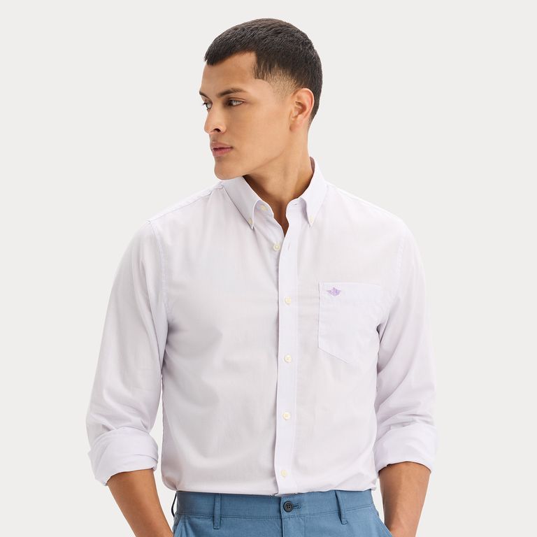 DOCKERS Camisa Hombre Algodón