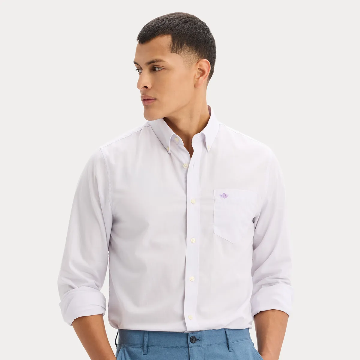 DOCKERS - Camisa Hombre Algodón Dockers