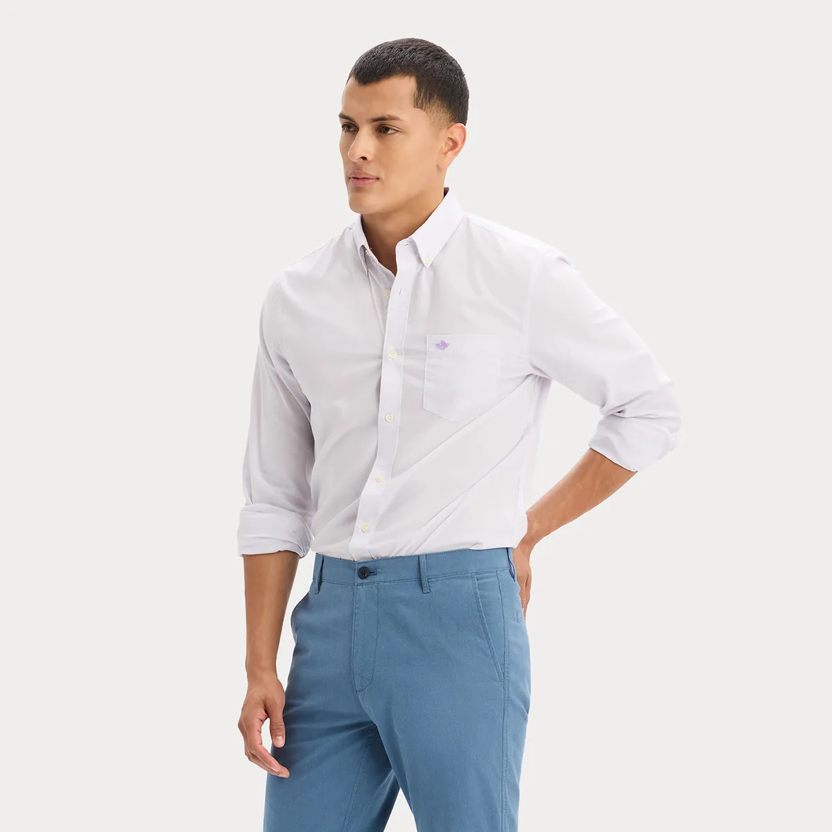 DOCKERS - Camisa Hombre Algodón Dockers