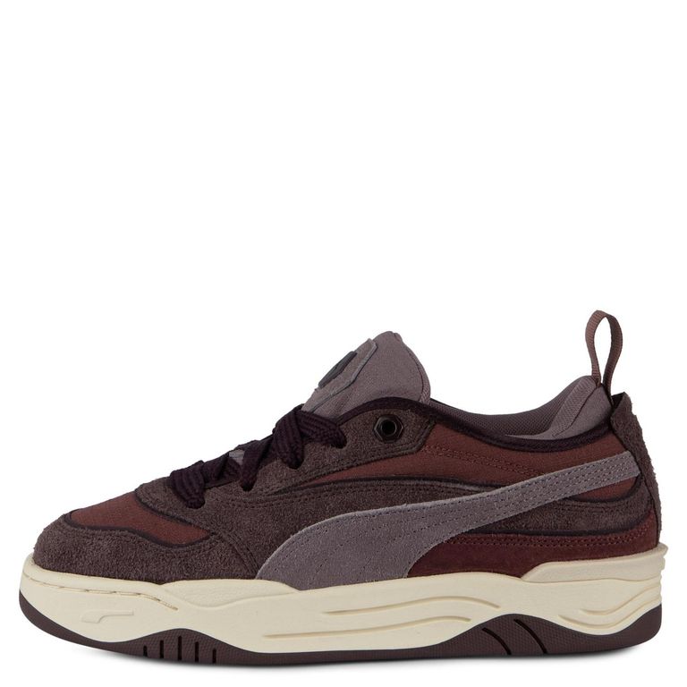 Puma-180 Pro Suede Zapatilla Urbana Mujer Cuero Burdeo