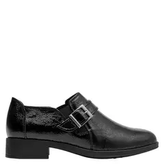 16 HRS - Zapato Casual Mujer Cuero Negro