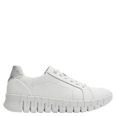 16 HRS - Zapatilla Urbana Mujer Cuero Blanco